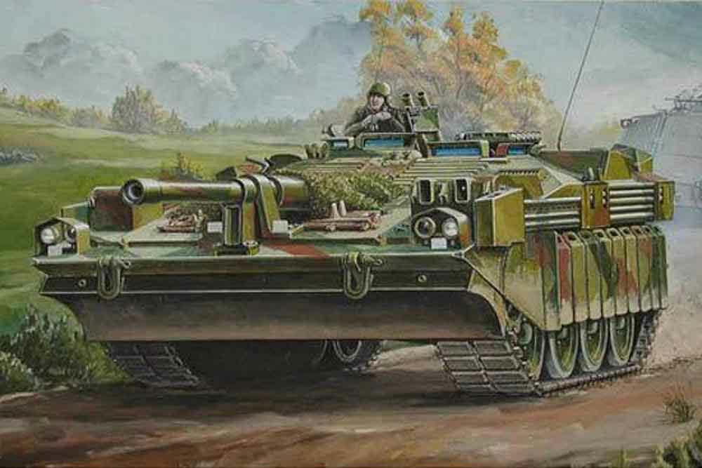 328-750310 Schweden Kampfpanzer 103C MBT 