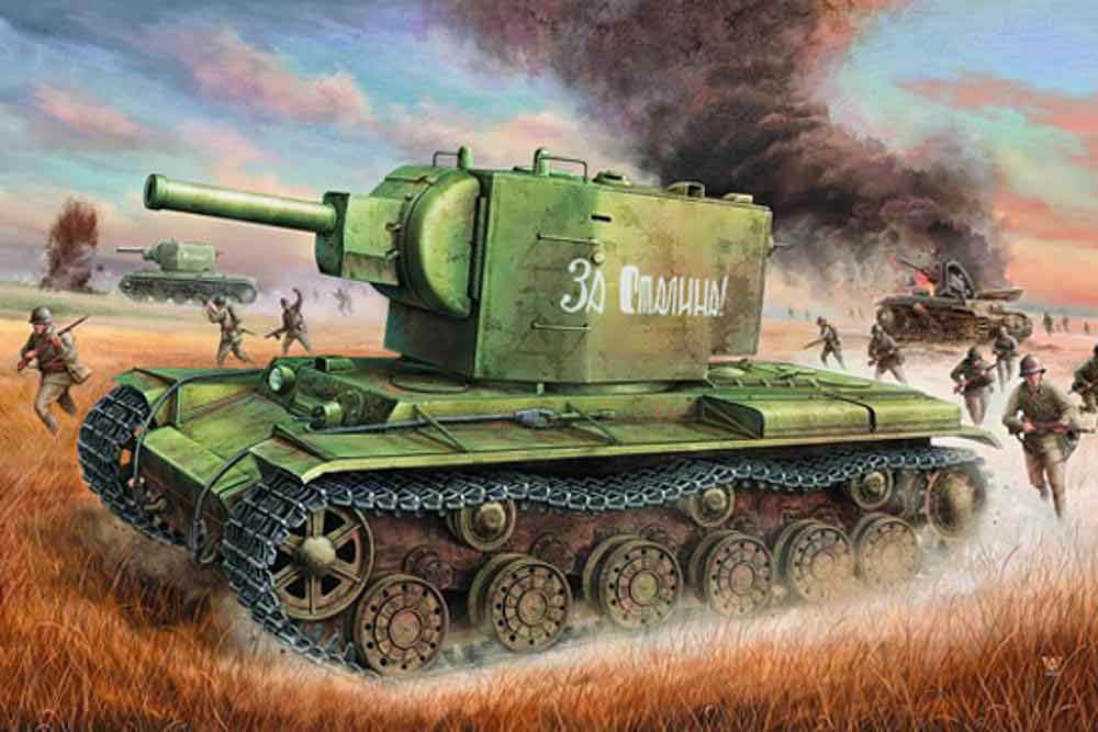 328-750312 Russland KV-2 Panzer Trumpeter