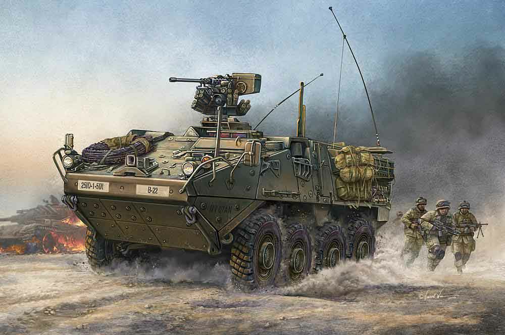 328-750375 Panzer Stryker, Leicht gepanze