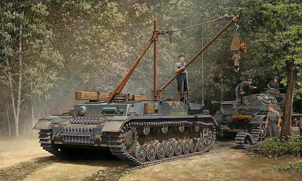 328-750389 1/35 German  Bergepanzer IV Re
