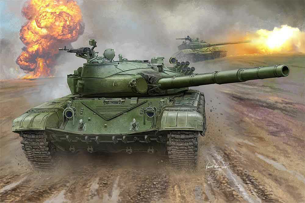 328-750924 Panzerkampfwagen Russian T-72 