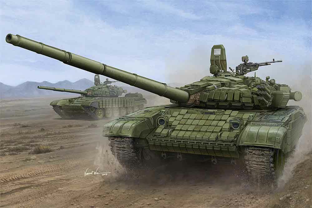 328-750925 Kampfpanzer T72B/B1 MBT mit Ko