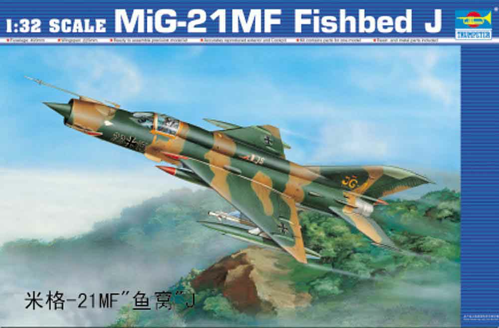 328-752218 Jägerflugzeug MiG-21MF Fischbe