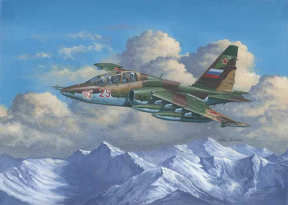 328-752277 Sturmflugzeug Su-25UB Frogfoot