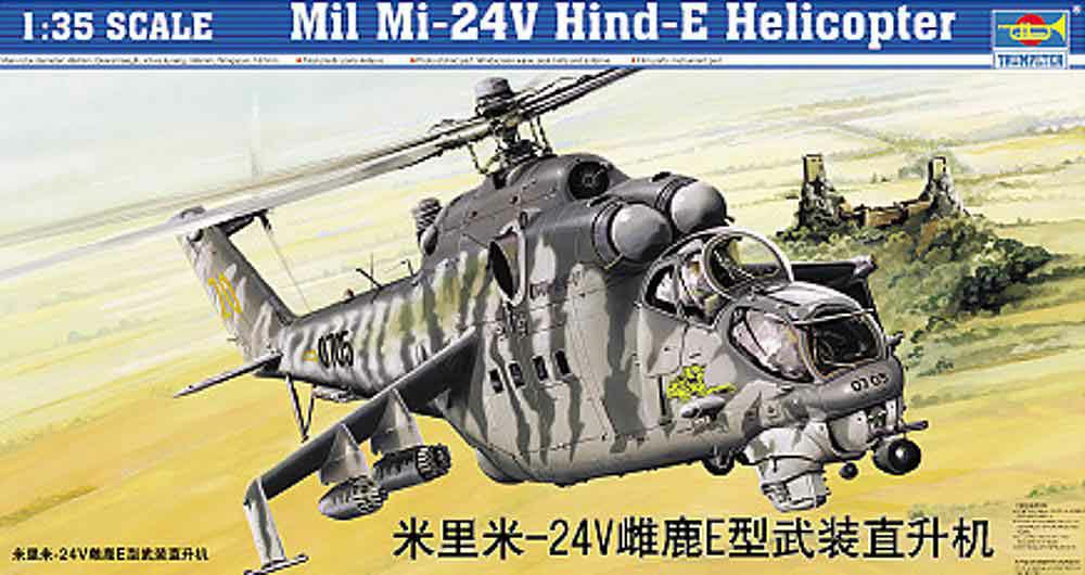 328-755103 Mil Mi-24V Hind-E Hubschrauber