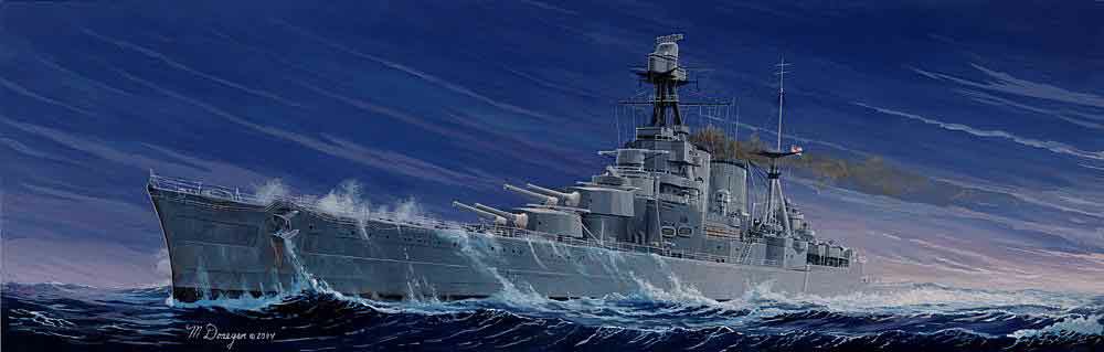 328-755302 Schlachtkreuzer HMS HOOD Trump