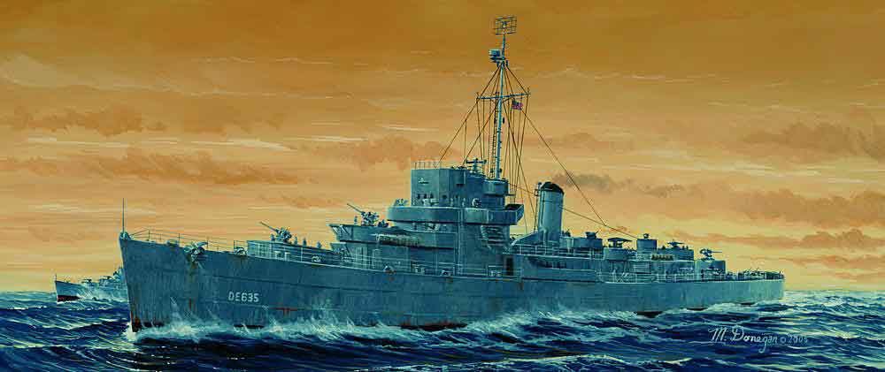 328-755305 USS England DE-635 Trumpeter, 