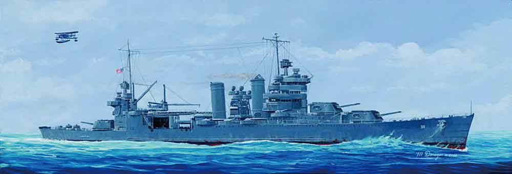 328-755309 Kampfschiff USS San Francisco 