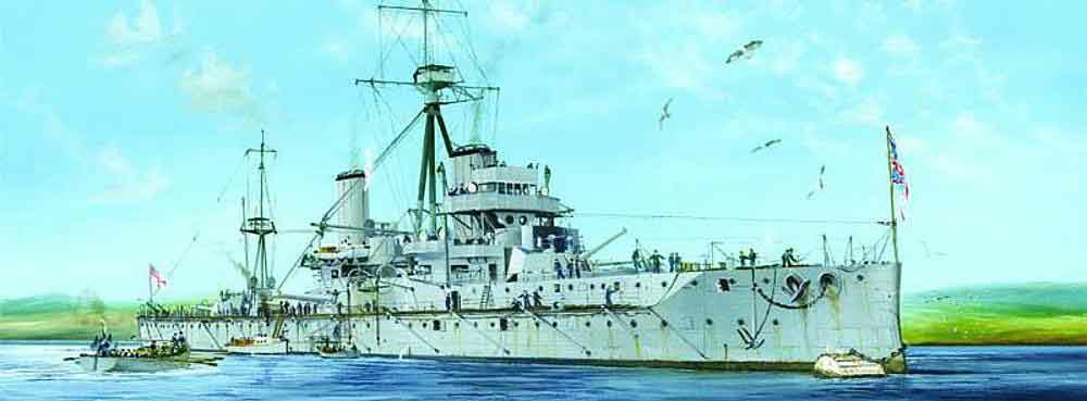328-755329 HMS Dreadnought 1915 Trumpeter
