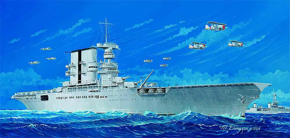 328-755738 US Schlachtschiff CV-3  Trumpe