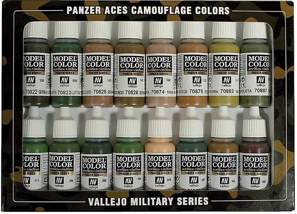 328-770179 Panzer-Aces Tarnungs Farbset V
