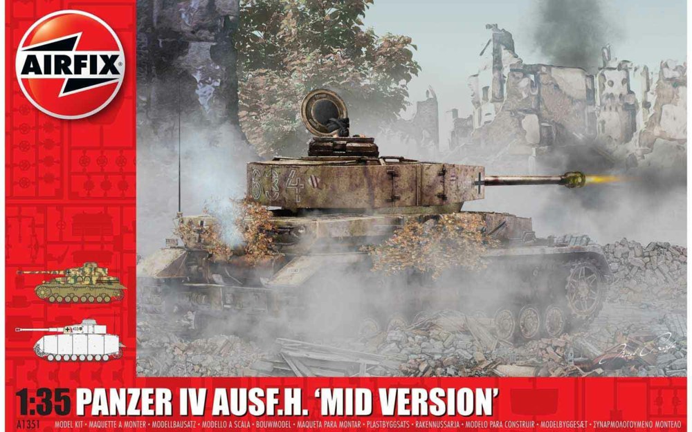 328-981351 Panzer IV Ausf. H, mittlere Ve