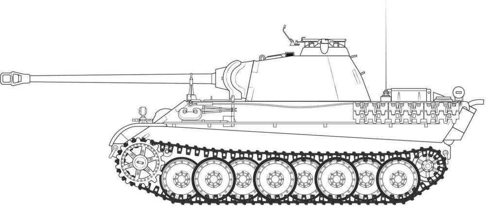 328-981352 Panther Ausf G.               