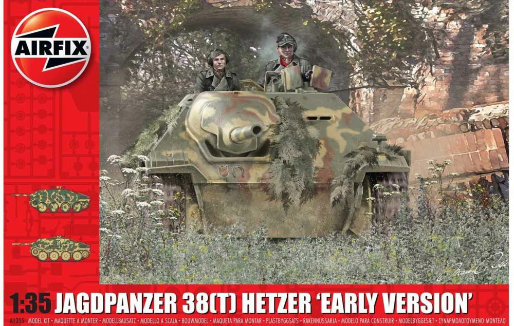 328-981355 JagdPanzer 38 Tonnen Hetzer Fr
