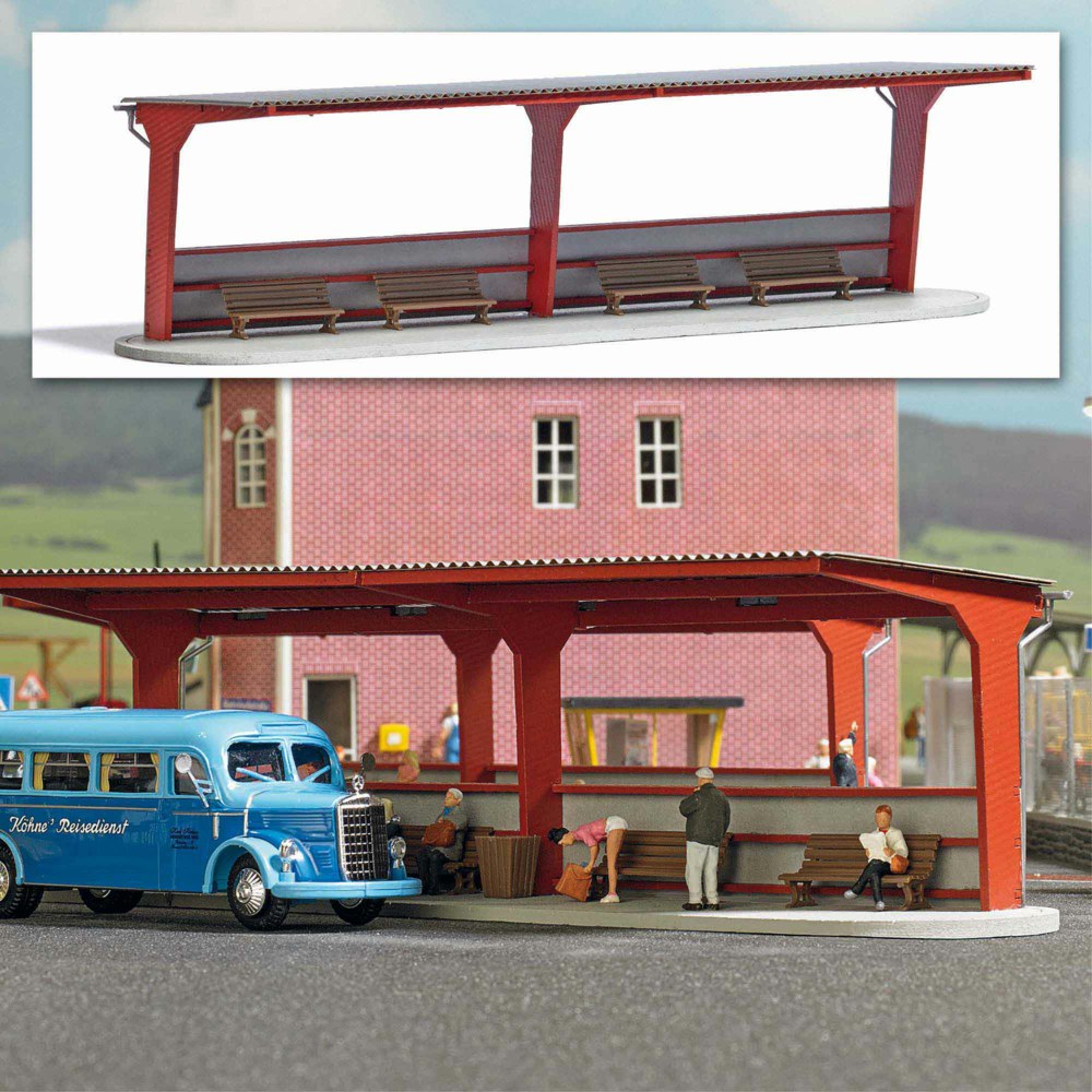 329-1377 Busbahnhof Busch Modellbau, Sp