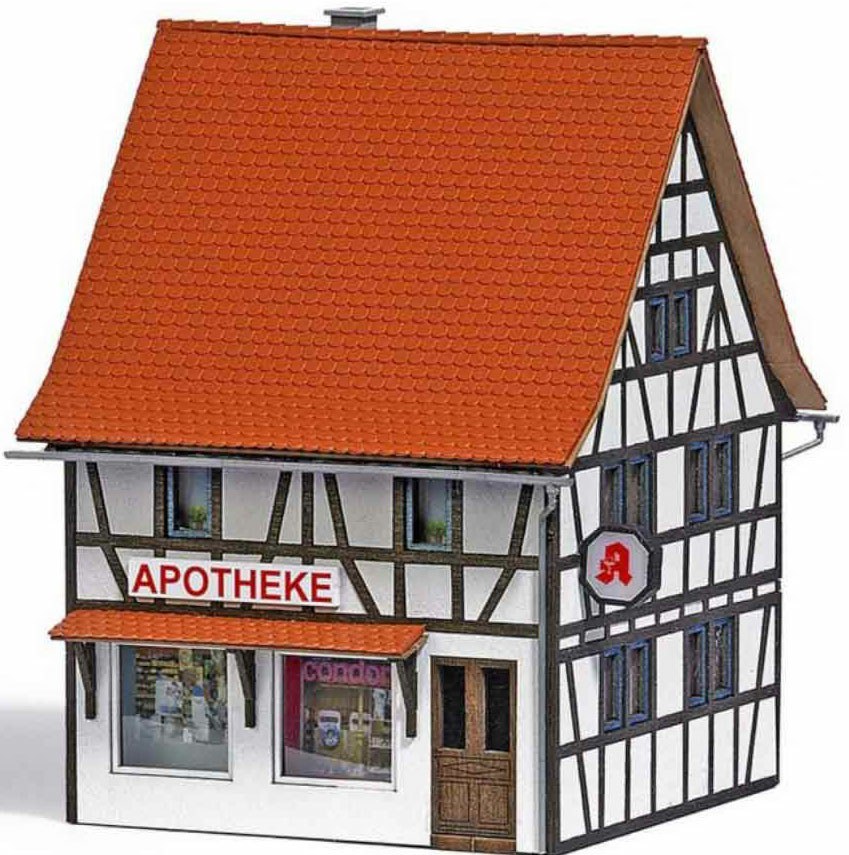 329-1599 Apotheke Busch Modellbau, Gebä