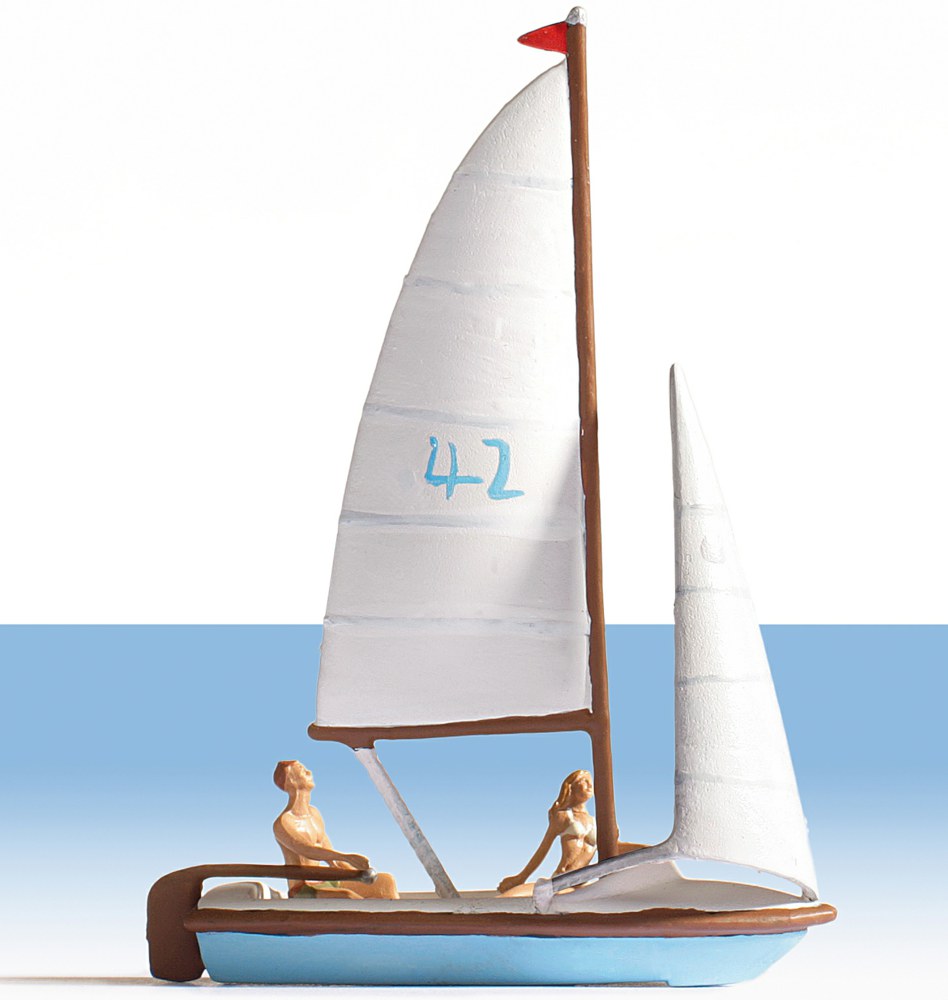330-16824 Segelboot Noch Modellbau, Figu