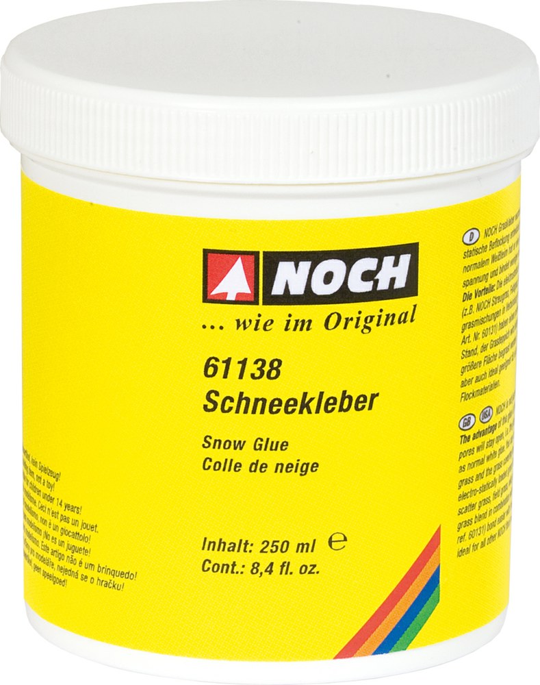 330-61138 Schneekleber 250 g NOCH, Spurw