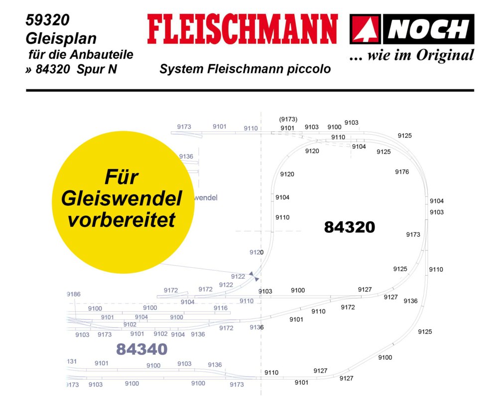 330-843201G Gleissystem Anbauteil Rechts f