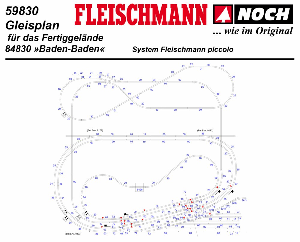 330-848302 Gleissystem Baden-Baden Spur N