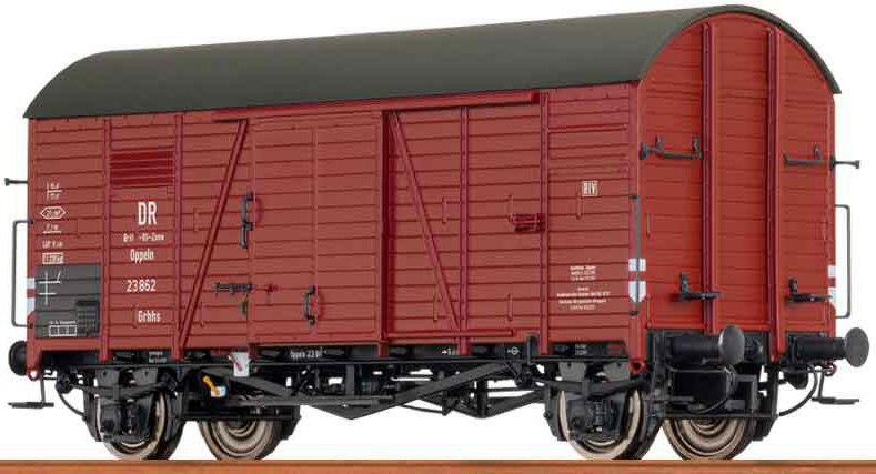 332-47977 H0 Güterwagen Grrhs DR Brit-US