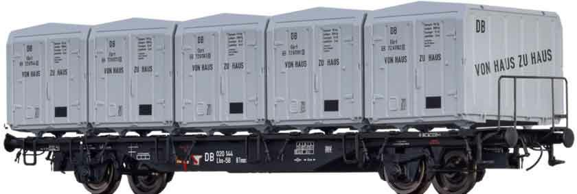 332-49129 H0 Behälterwagen Lbs-58 BTmms 