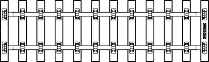 339-35230 G-Schwellenband 320 mm Piko Ga