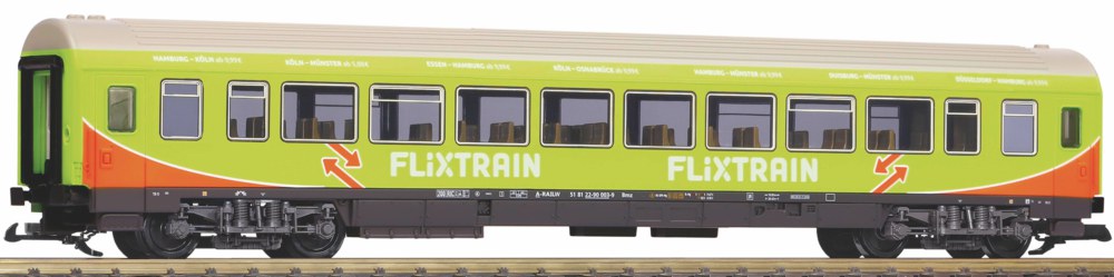 339-37664 Personenwagen Flixtrain Piko G
