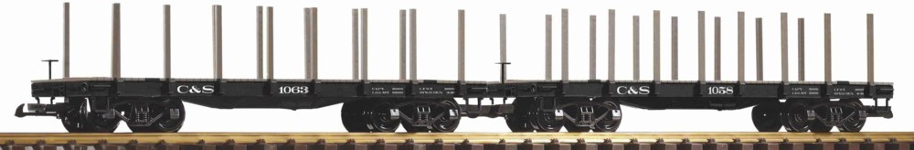 339-38785 G 2er Set Rungenwagen C&S G 2e