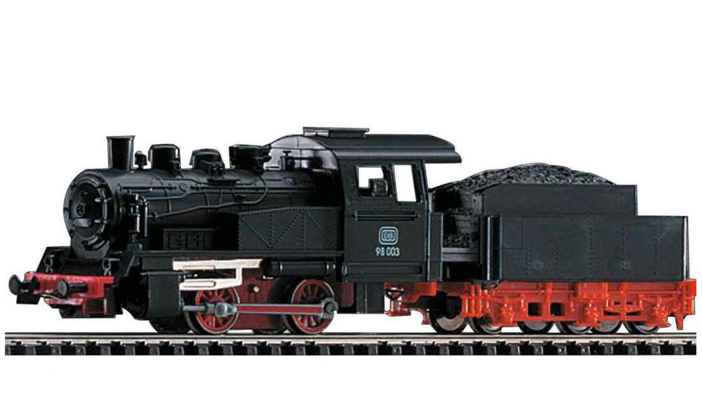 339-50501 Dampflokomotive mit Schleppten