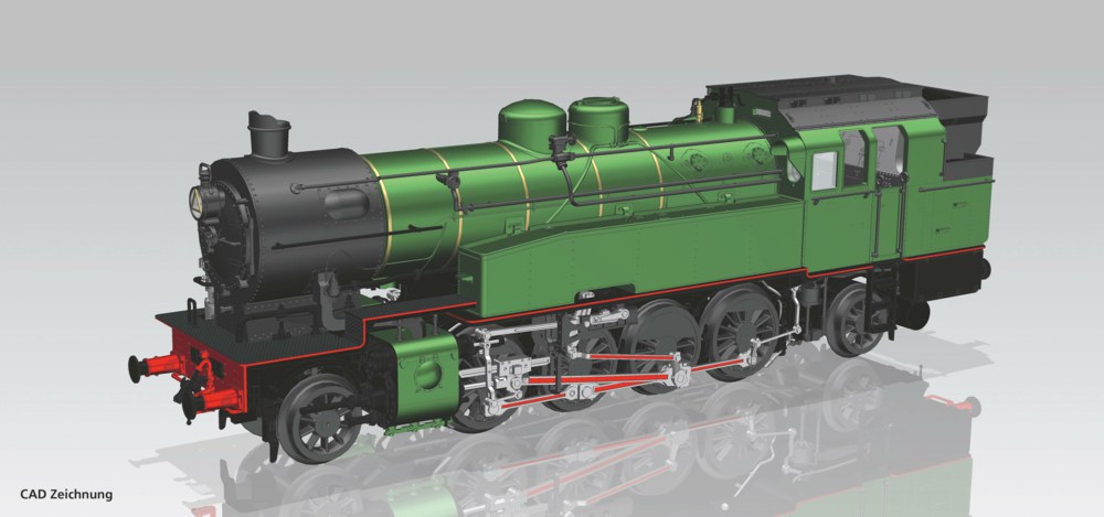 339-50657 Dampflokomotive Rh 97 SNCB III