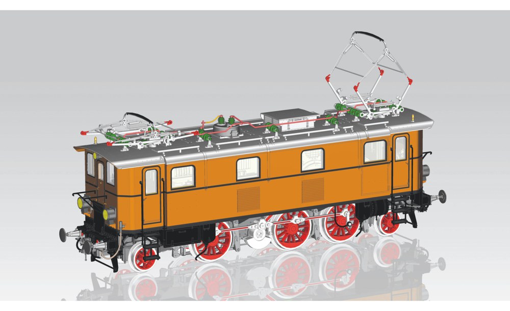 339-51420 Elektrolokomotive EP2 Verwaltu