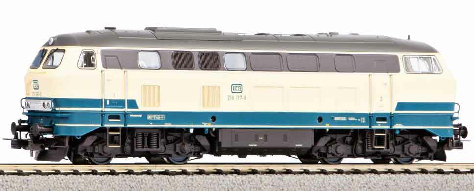 339-52408 Diesellokomotive BR 216 beigeb