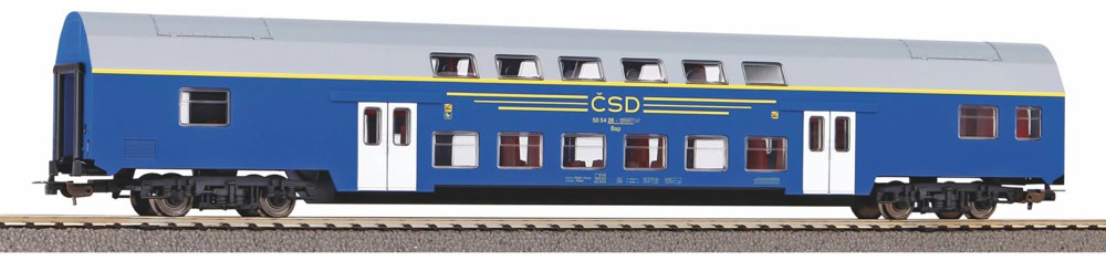 339-53114 Doppelstockwagen 2. Klasse CSD