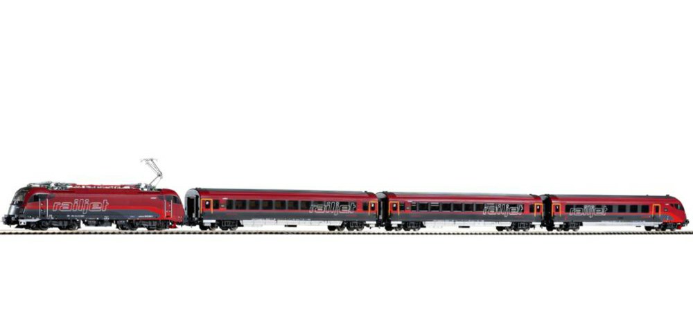 339-58131 Zugset Railjet Rh 1216 + 3 Wag