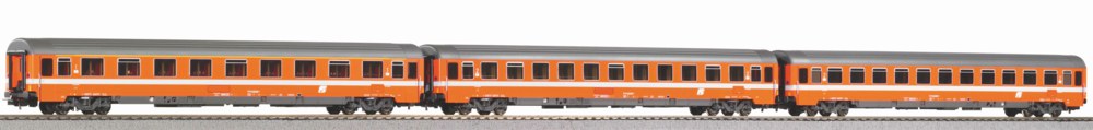 339-58224 3er Set Schnellzugwagen Eurofi