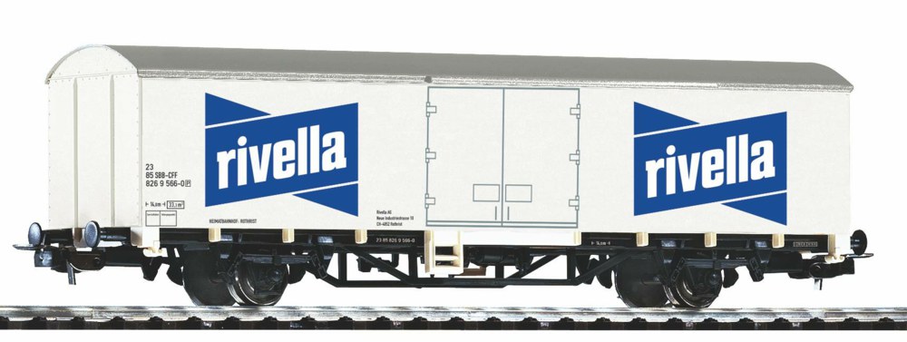 339-58783 Gedeckter Güterwagen Rivella