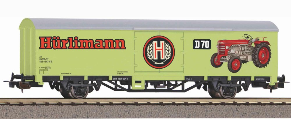339-58799 Gedeckter Güterwagen Hürliman