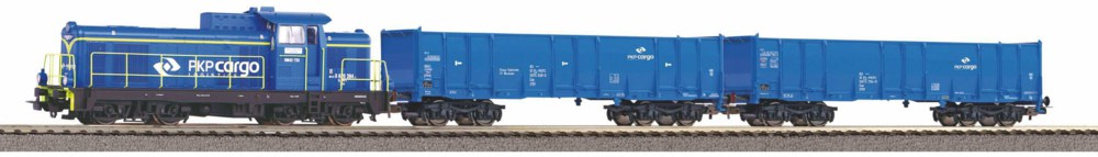 339-97937 Start-Set mit Bettung Güterzug