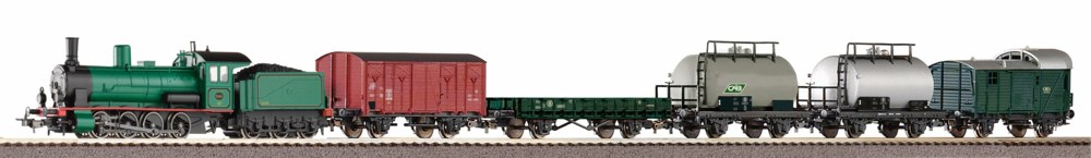 339-97942 Starter Set Güterzug Dampflok 
