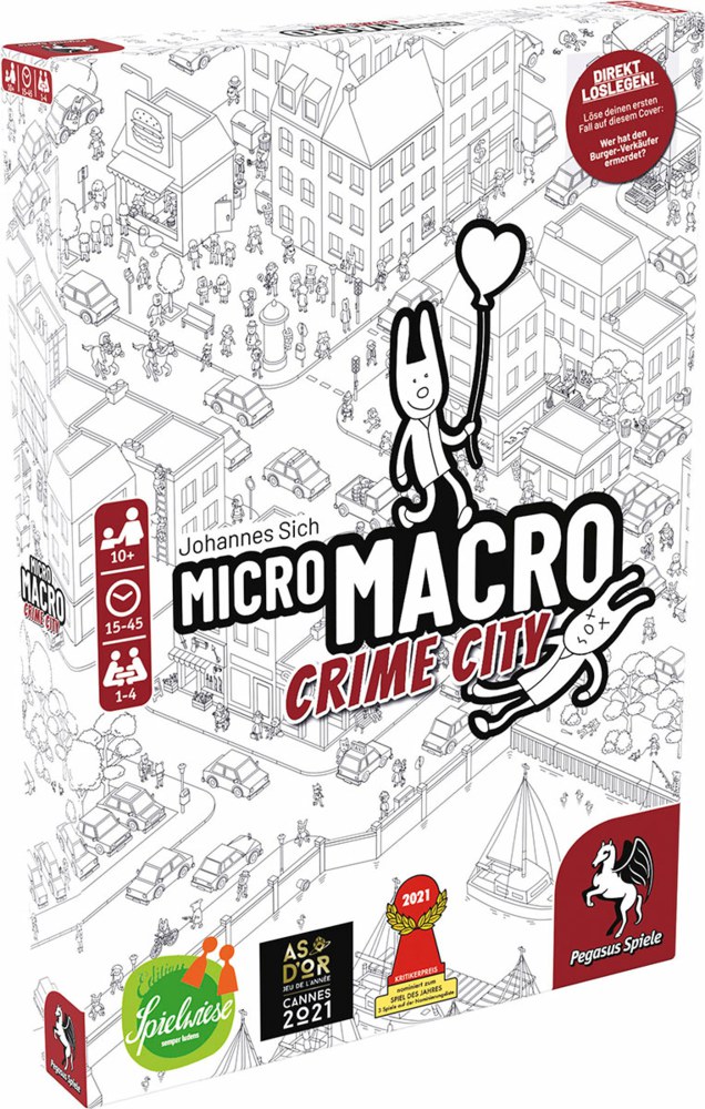 600-59060G MicroMacro: Crime City Spiel d