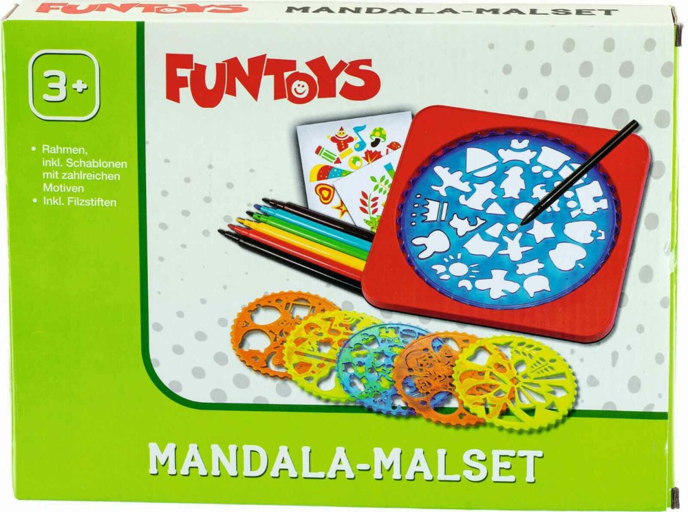 996-10086593 Mandala-Malset Funtoys, Mal- &
