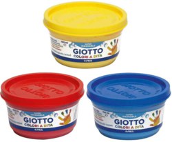 004-530300 Giotto Fingermalfarbe 3er Set 