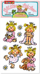 007-72268 Glitter-Sticker Prinzessin Mia