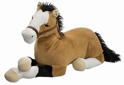 011-303973 Pl�schpferd liegend Heunec Pl�