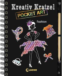 019-8675 Kreativ-Kratzel Pocket Art: Fa