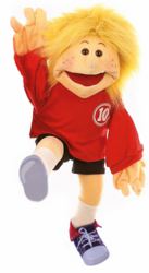 037-W049 Fu�baller 65cm Living Puppets�