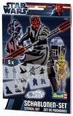 041-30207 Schablonen-Set Star Wars II Re