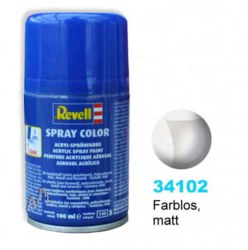 041-34102 Spray farblos, matt Revell Far