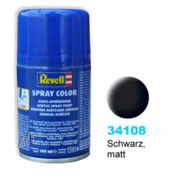 041-34108 Spray schwarz, matt Revell Far